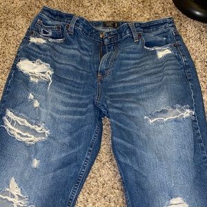 Abercrombie & Fitch dark blue jeans !